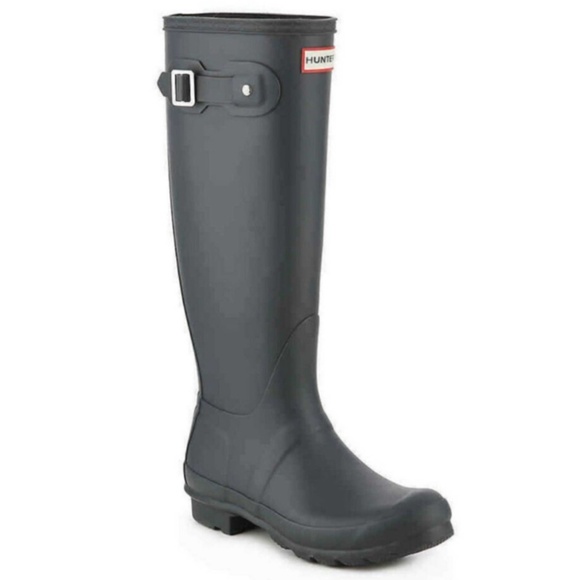 Dark Grey HUNTER rainboots - tall - Picture 2 of 5
